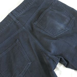 Men's J.Crew Blue Corduroy Pants, Used, 28Wx30L